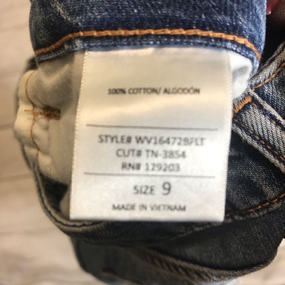 NEW Jax Distressed High Rise Boyfriend Jeans-9 - Picture 11 of 12